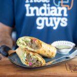 Those Indian Guys - guy holding up a wrap