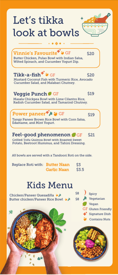 Those Indian Guys - Tikka and Kids Menu