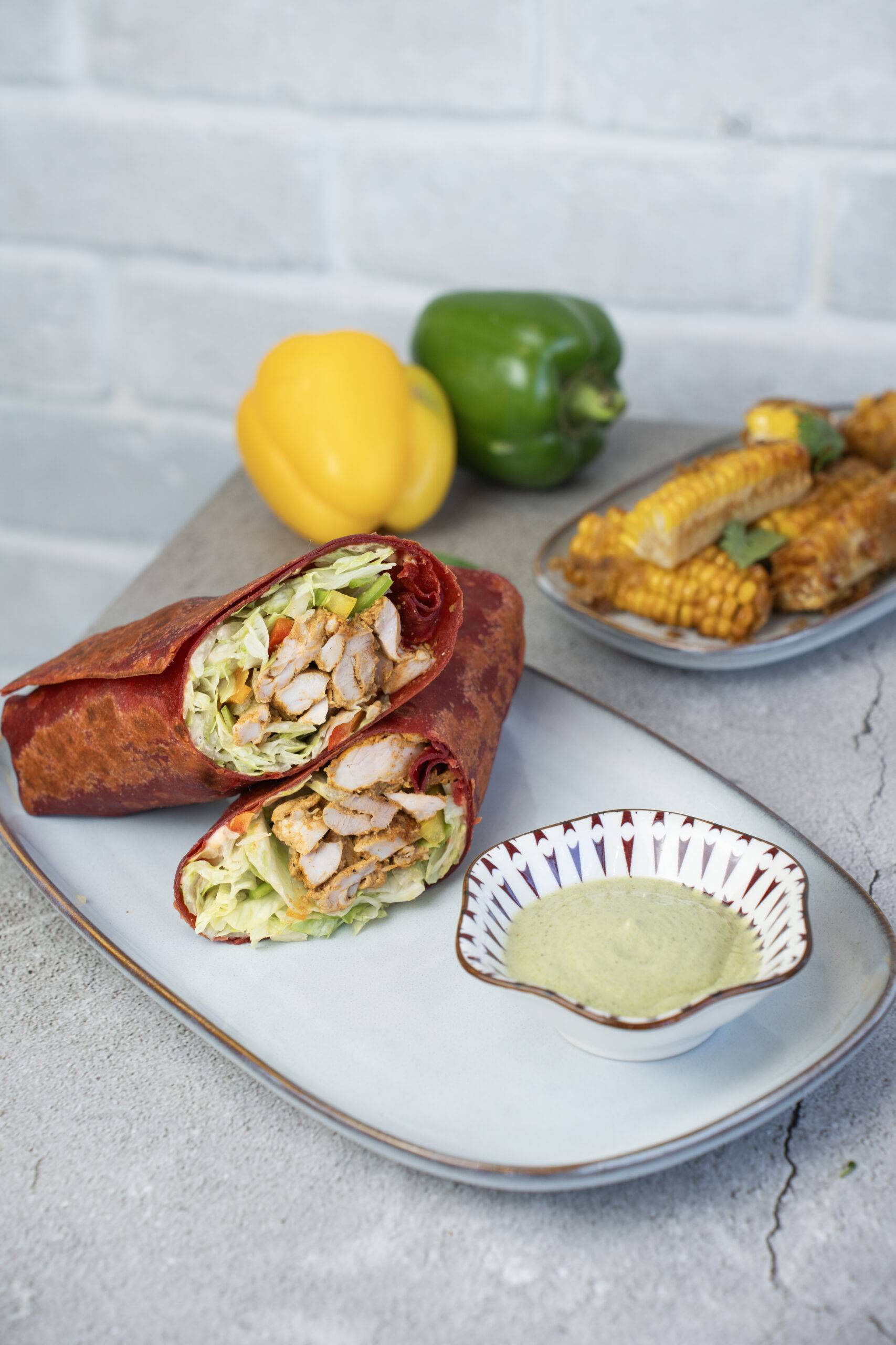 Those Indian Guys - Wrap, plated and ready to serve