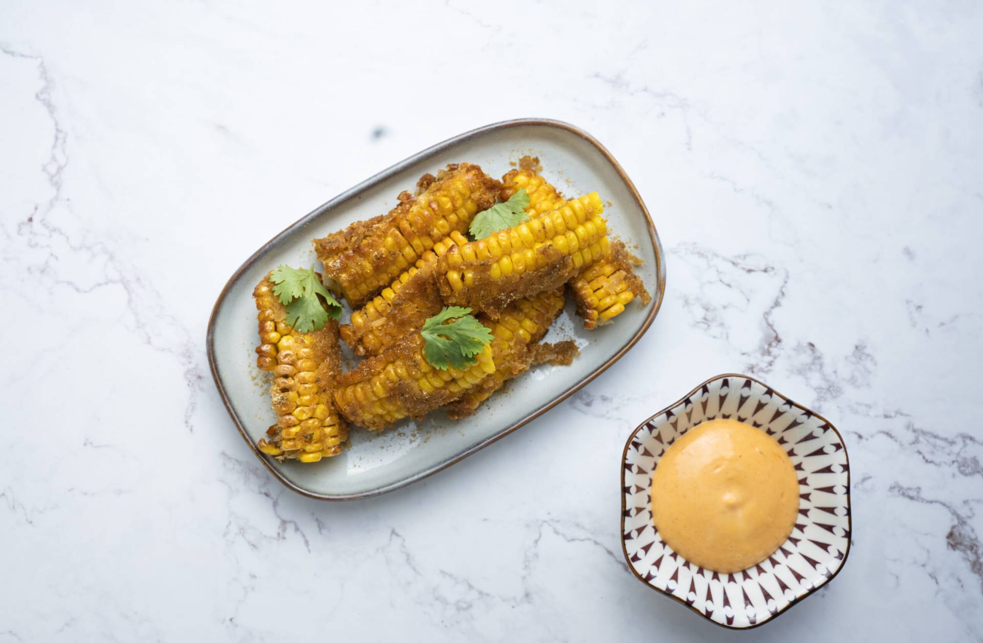 Those Indian Guys - Corn ribs and spiced aioli